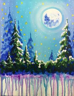 Paint and Sip in Stamford - Stamford Pinot's Palette